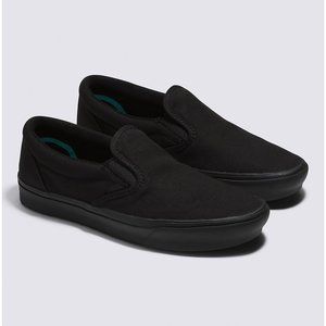 Vans Women's Black Slip On ComfyCush